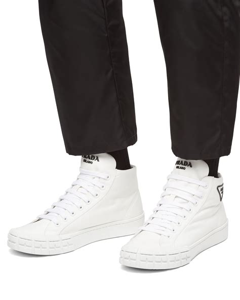 prada wheel sneaker|high top prada sneakers.